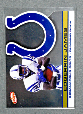 #ad 2001 Pacific Prism Atomic Gold 116 Edgerrin James #59 $18.50