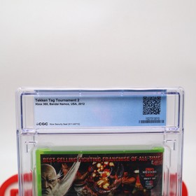 XBox 360 TEKKEN TAG TOURNAMENT 2 II - CGC GRADED 9.6 A+! NEW & Factory Sealed!