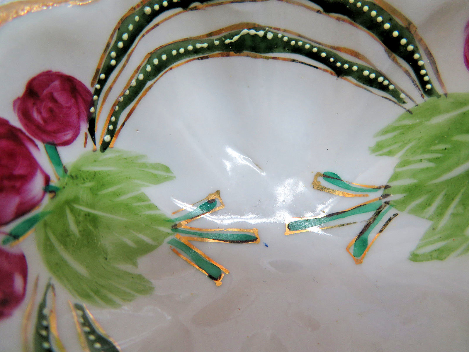 Porcelain Salt Cellar w/ Cherries