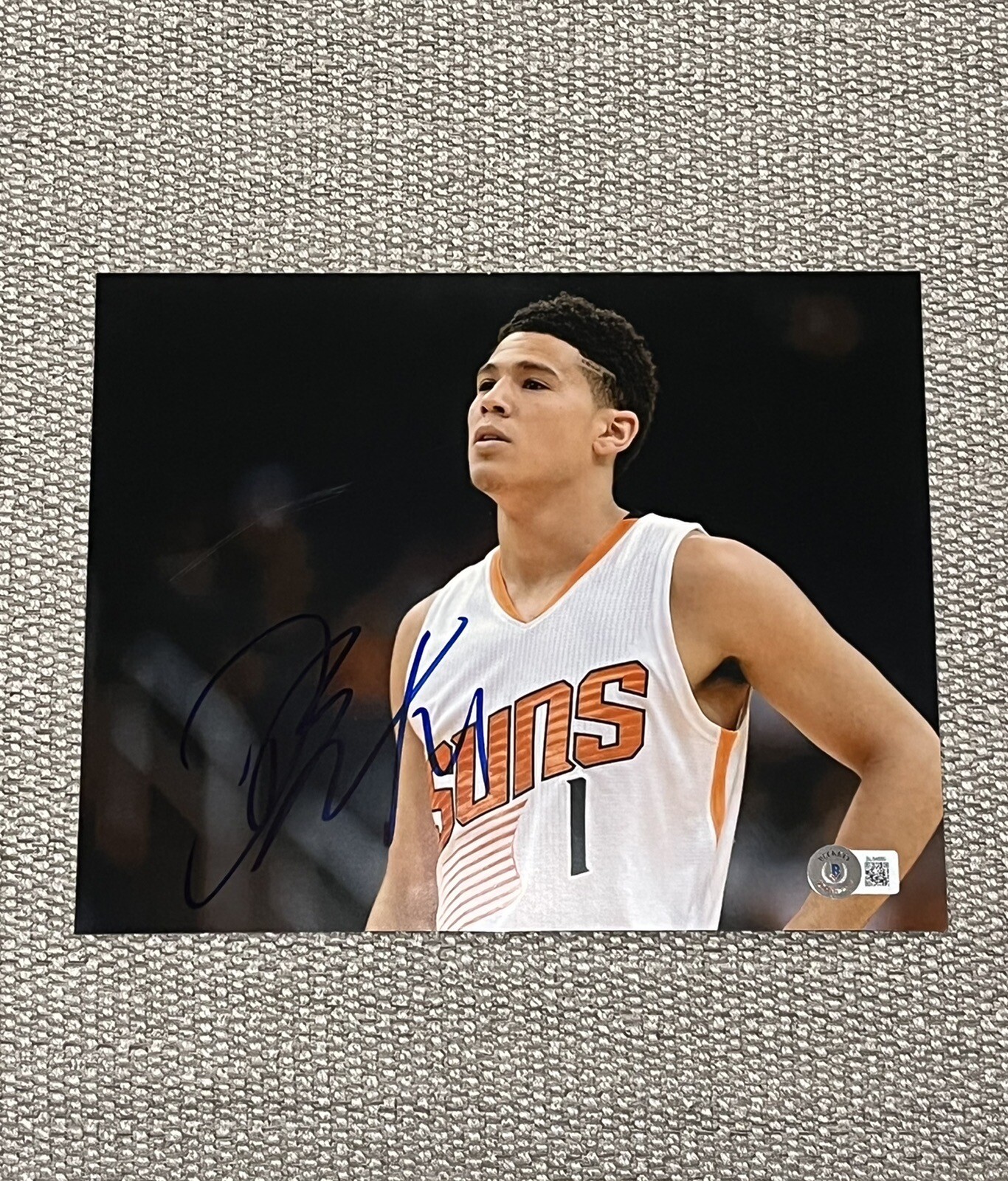 BECKETT COA DEVIN BOOKER Signed Autographed Phoenix Suns 8x10 Photo Kentucky 