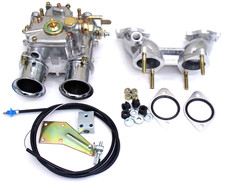 MG MIDGET 45 DCOE carburettor kit 100MM manifold with linkage .