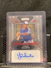 Yosver Zulueta 2024 Prizm Sensational Signatures Auto (RC) - Reds