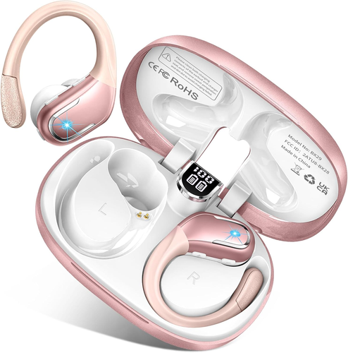Auriculares Inalámbricos Deportivos, Cascos Inalambricos 5.3 ENC Cancelacion Rui - Imagen 8 de 12