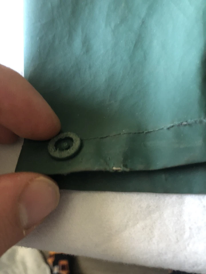 Bass Pro Shop Talla 3XL XXXL Verde Forrado Nylon Lluvia Exterior Pantalones Foto 4 de 4