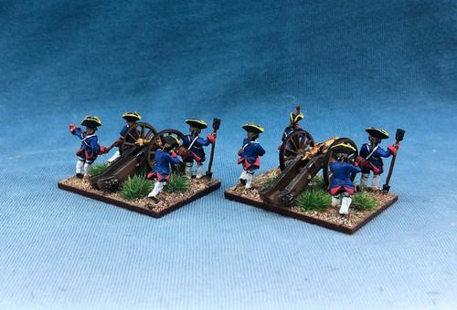 15mm WGS Seven Years War SYW painted Spanish Artillery and 4lb Cannon SPYC2 - Picture 5 of 10
