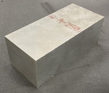 2 1/2" Thickness 7075 Aluminum Flat Bar Stock 2.5" x 3&rdquo; x 7.8125" Length