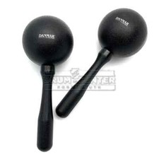 Danmar Black Plastic Maracas Large