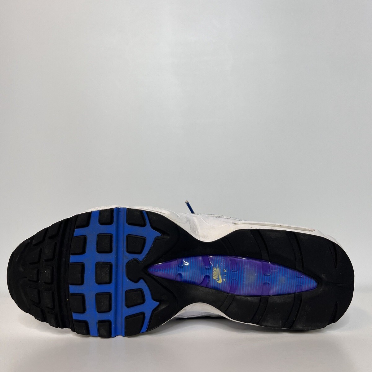 Nike Air Max 95 Kaomoji DD9600-100 White Black Blue Shoes 