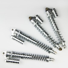 Ammortizzatore PIGGYBACK anteriore posteriore in lega argento adatto per albero HPI Baja 5b 5T KingMotor 8 mm