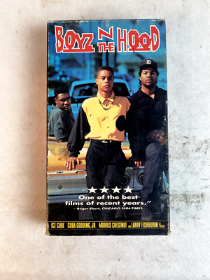 Boyz n the Hood 1991 VHS Movie Ice Cube Angela Bassett Crime Drama