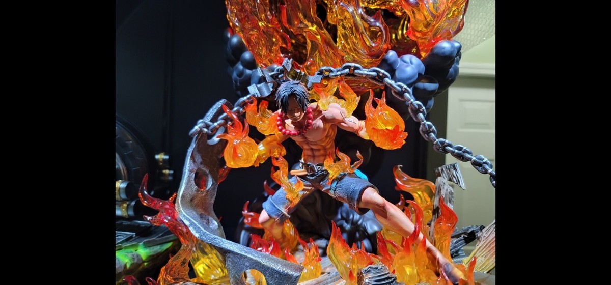 Tsume Art One Piece Portgas D Ace Limited Statue #28/4000 | eBay