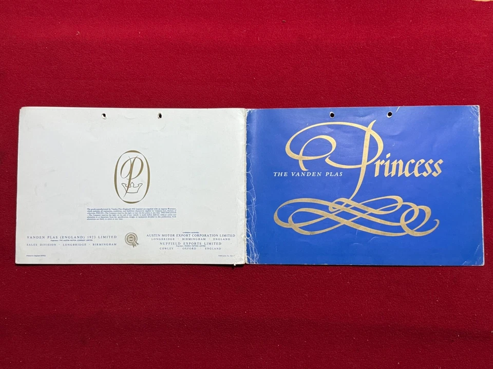 Vanden Plas Princess 3.0 MK II und Limousine 4.0 Sales Brochure English - Bild 4 von 4