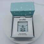 Crystal Snowflake - Pendant Necklace Winter Fashion Chrismas Jewelry Gifts L