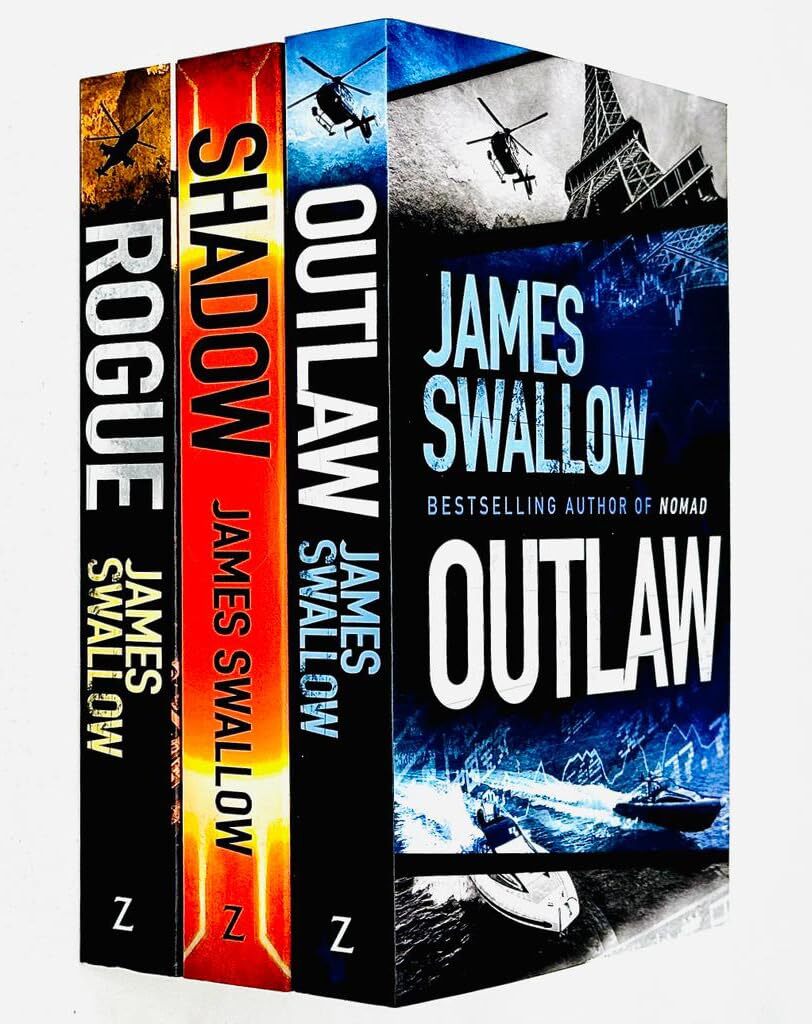 James Swallow Unisex Marc Dane Series 4-6 Collection 3 Books Set (Shadow, Rogue, Outlaw) - Image 5