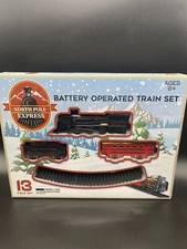 North Pole Express battery-operated toy train set - 13 pieces Well Played Toys
