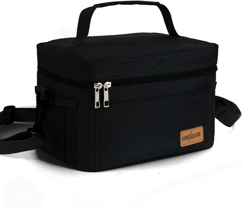 Lunch Bag for Men/Women, Insulated Reusable Lunch Box Leakproof Cooler Tote