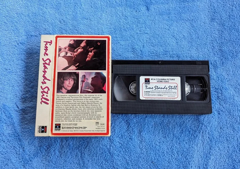 TIME STAND STILL VHS Tape 1982 Hungarian Comedy Drama Peter Gothar RARE - Image 4 of 4