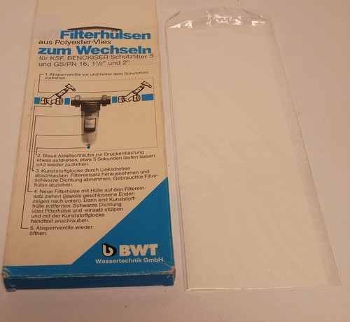 Wasser Filter Filtereinsatz 6/4"2" Filterhülse f. KSF,Benckiser
