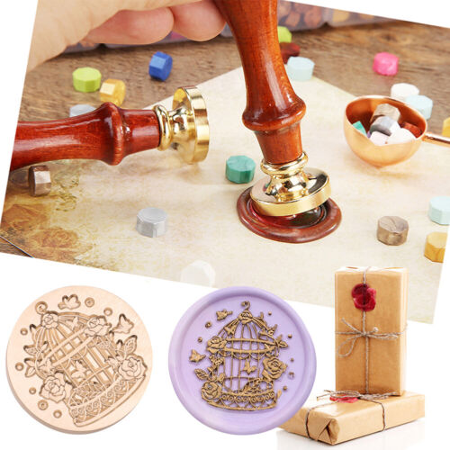 DIY Art Seal Head Multipurpose 25mm Round for Wedding Invitations (SG77) #AU - Picture 3 of 9