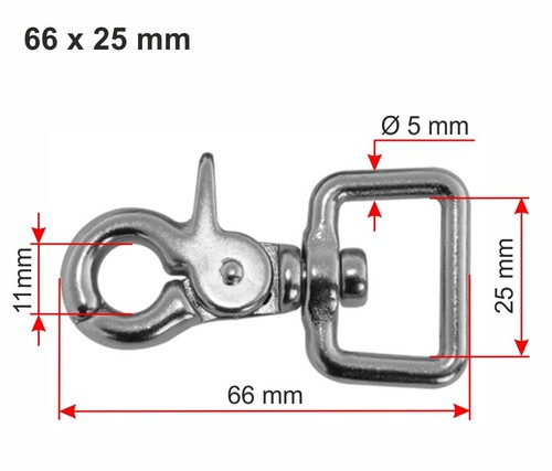 Scherenkarabiner Stainless Steel Zinc Die Casting Scissor Snap Hooks Dog Canvas - Picture 7 of 7