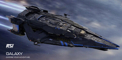 Star Citizen RSI Galaxy Complete LTI Original Concept