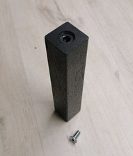 HASENA Stützfuß Holz ANTHRACIT für Mittelwinkel Lattenroststütze Bett Halter