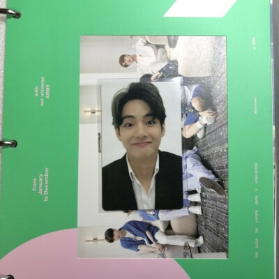 BTS Memories of 2020 DVD Full Set Official Photo Card V TAEHYUNG +