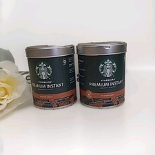 Starbucks Premium Instant Medium Roast Coffee - 2 Cans Exp:06/2026