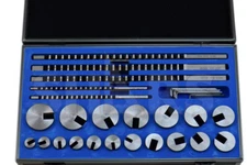 Shars 23PCS No .20 HSS Keyway Cutting Broach Bushing Shim Set New R}