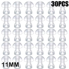 30PCS Hearing Aid Ear Tips Domes Silicone Earplug Replacement Ear Plug Tips 11mm