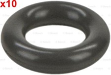 BOSCH x10 Stk Einspritzdüse Einspritzventil Injektor O Ring Gummiring 1280210711
