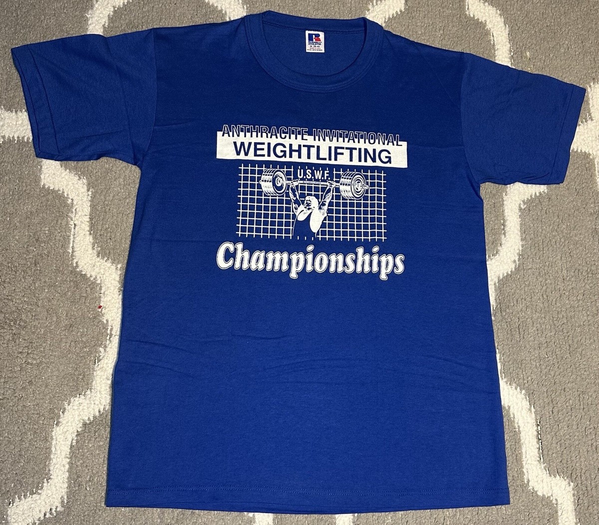 vintage weightlifting Championship shirt Squats Pennsylvania