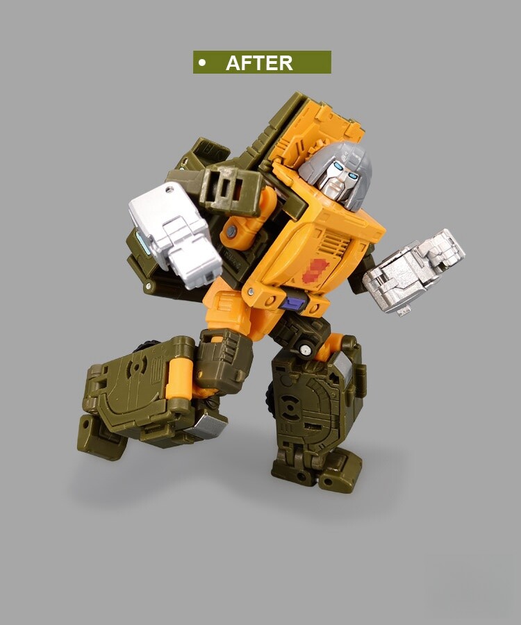 in stock GO BETTER Filler Upgrade Kit For Studio Series SS86 Brown