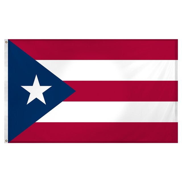 Puerto Rico Flag Super Poly 4x6 Large House Flag Banner Grommets