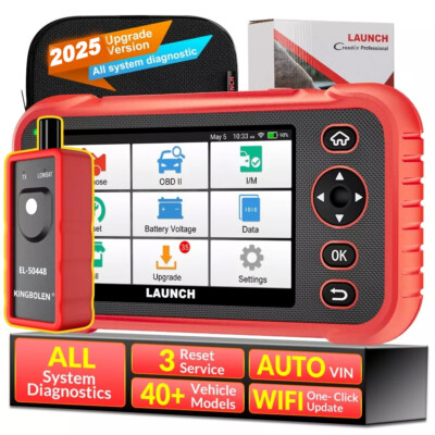 LAUNCH CRP123E Plus Car OBD2 Scanner ALL System Diagnostic Tool Oil SAS Throttle