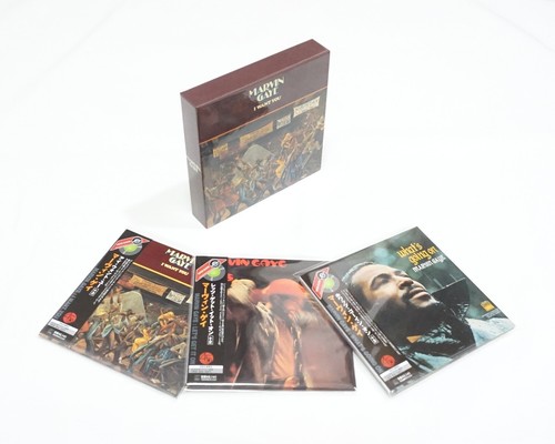 Marvin Gaye - Mini LP CD 3 Titles Set + I Want You Promo Box Paper Sleeve Japan - Picture 4 of 11