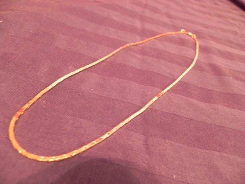 Bevan Chain Company, Genuine 14K Gold Necklace, Bonded Chain