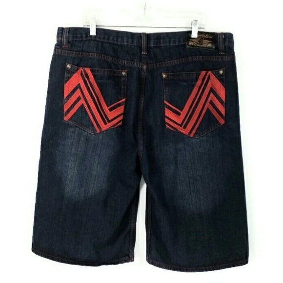 Short En Jean Décontracté Pour Homme NBN Gear - Taille 40 - Couleur Grise - Très Bon état
