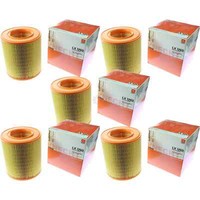 5X Mahle / Knecht LX 1253 Luftfilter Filter Air
