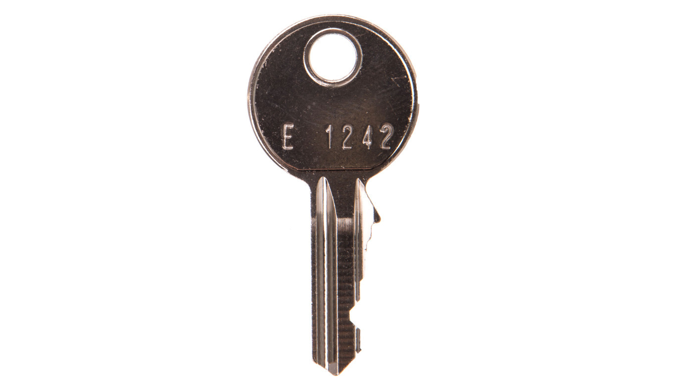 Universal spare key for lock FZ597, 1242E, IP44/IP54 FZ596 /T2UK