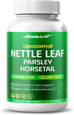 Nettle Leaf, Parsley, Horsetail, Dandelion & Celery Seed   Support Urinary Tr...