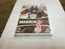 Madden NFL 07 Nintendo Wii new