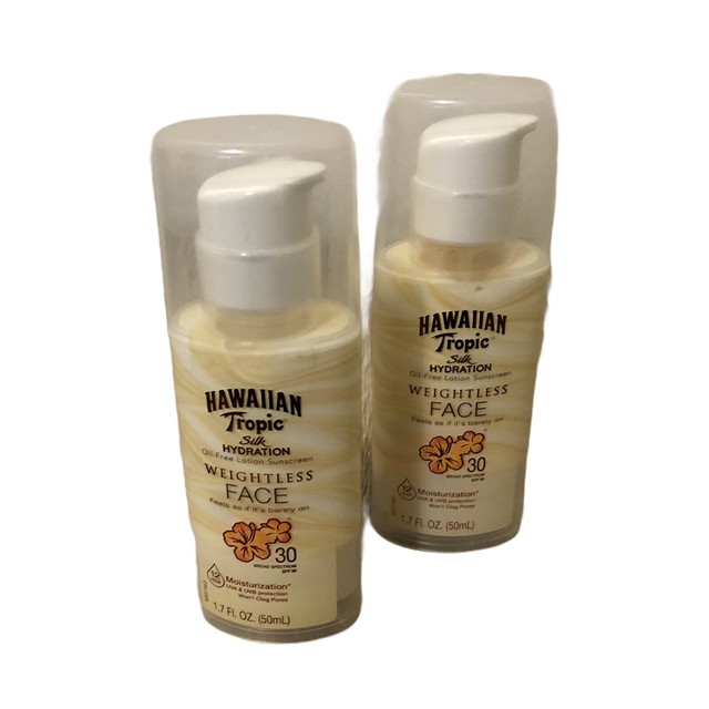 weightless face sunscreen