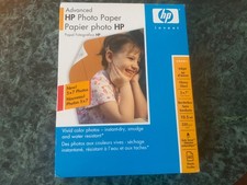 HP Advanced 5" 7" Glossy Inkjet Photo Paper Borderless 60 Sheets New/Unopened