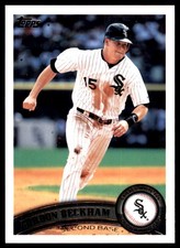 Gordon Beckham 2011 Topps #562 White Sox MLB READ FREE SHIPPING AutographDen