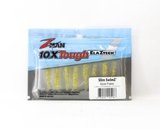 Zman Soft Lures Slim SwimZ 2.5" 8/Pack Gold Flake (5186)