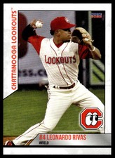 2022 Choice Leonardo Rivas #21 Team Card Chattanooga Lookouts
