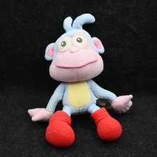 2001 Fisher Price Dora The Explorer Boots Monkey Poseable Talking 10" Plush