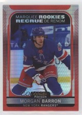 2021 O-Pee-Chee Platinum Marquee Rookies Red Prism Morgan Barron Rookie RC 0y2g