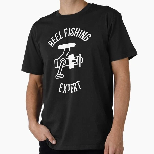 Reel Fishing Expert Fishing Tournaments Premium T-Shirt M-2XL Gift,